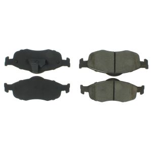 CENTRIC BRAKE PARTS #106.0648 Posi-Quiet Extended Wear Brake Pads with Shims a