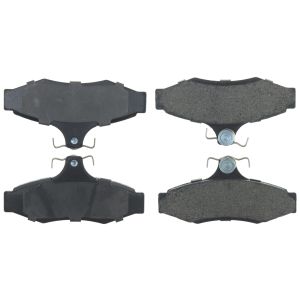 CENTRIC BRAKE PARTS #106.0724 Posi-Quiet Extended Wear Brake Pads with Shims
