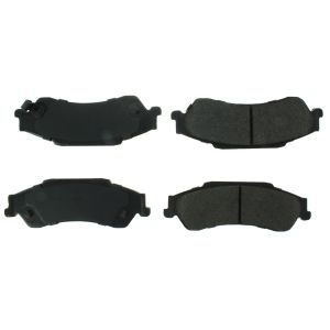 CENTRIC BRAKE PARTS #106.0729 Posi-Quiet Extended Wear Brake Pads with Shims a