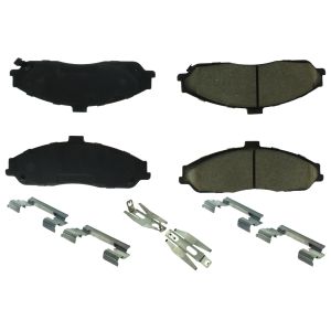 CENTRIC BRAKE PARTS #106.0731 Posi-Quiet Extended Wear Brake Pads with Shims a