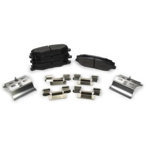 CENTRIC BRAKE PARTS #106.0732 Posi-Quiet Extended Wear Brake Pads with Shims a