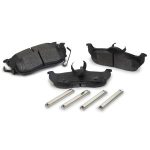 CENTRIC BRAKE PARTS #106.1041 Posi-Quiet Extended Wear Brake Pads with Shims a