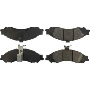 CENTRIC BRAKE PARTS #106.1043 Posi-Quiet Extended Wear Brake Pads with Shims a