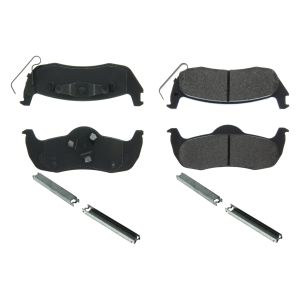 CENTRIC BRAKE PARTS #106.1087 Posi-Quiet Extended Wear Brake Pads with Shims a