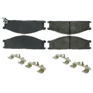 CENTRIC BRAKE PARTS #300.0333 Premium Semi-Metallic Br ake Pads with Shims and
