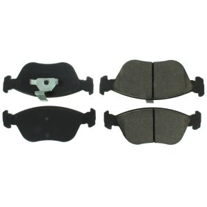 CENTRIC BRAKE PARTS #300.0618 Premium Semi-Metallic Br ake Pads with Shims and