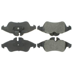 CENTRIC BRAKE PARTS #300.095 Premium Semi-Metallic Br ake Pads with Shims and