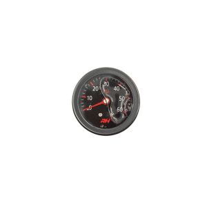 REDHORSE PERFORMANCE #5002-60-3 Liquid Filled Fuel Press Gauge  60-PSI 1/8 Npt