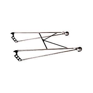 CHASSIS ENGINEERING #C/E3621 50in Pro Wheelie Bars - Black