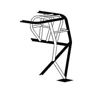CHASSIS ENGINEERING #C/E4023 Funny Car Cage Addition 1-5/8in x  .083in C/Moly