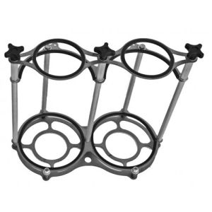CHASSIS ENGINEERING #C/E5500A Dual Nitrous Bottle Bracket Stand-Up Style