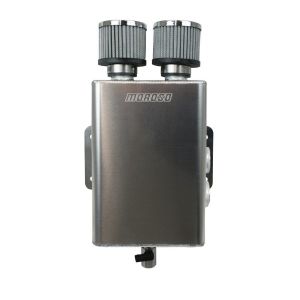 MOROSO #85392 Air/Oil Separator Tank 2-Breathers / 2 16an Fem