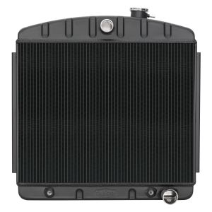 COLD CASE RADIATORS #CHT562AB 55-57 Chevy Radiator V8 AT Black