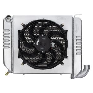 COLD CASE RADIATORS #CHV709K 63-64 Corvette Radiator w/ 16in Fan Kit