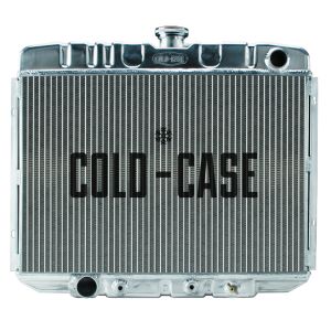 COLD CASE RADIATORS #FOM588A 67-70 Mustang BB 24in Ra diator AT