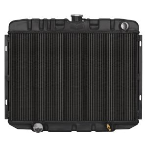 COLD CASE RADIATORS #FOM588B 67-70 Mustang Radiator Big Block Man Trans Blk