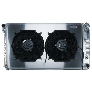COLD CASE RADIATORS #GMA42AK 68-72 A-Body Radiator AT Dual 12in Fan Kit