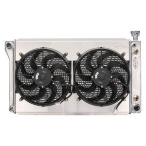 COLD CASE RADIATORS #GMT572ASK 88-98 GM 1500 P/U 5.3L Radiator w/Dual 14in Fan
