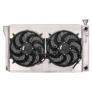 COLD CASE RADIATORS #GMT580SK 88-98 GM 1500 P/U LS Swap Radiator w/Fans