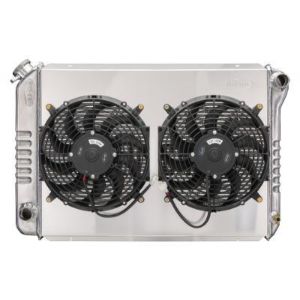 COLD CASE RADIATORS #LMM570-5K 79-93 Mustang Coyote Swap Radiator w/Fan