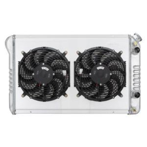 COLD CASE RADIATORS #LMP590-5K 82-92 F-Body LS Swap Radiator w/Dual 12in Fan