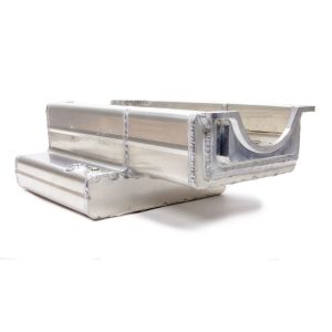 CHAMP PANS #PRO1100KO SBC Alm Oil Pan 8qts 7in Deep w/Kickout