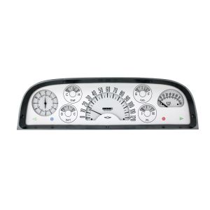 CLASSIC INSTRUMENTS #CT60W 60-63 Chevy Truck Gauge Set White