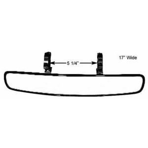 COLEMAN RACING PRODUCTS #16741 Wide Angle Mirror W/1.75in Mount