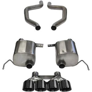 CORSA PERFORMANCE #14766BLK 14-  Corvette 6.2L Xtrem Axle Back Exhaust