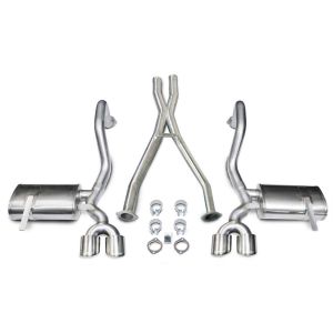CORSA PERFORMANCE #14962 Exhaust Cat-Back + X-Pip e - 2.5in Cat-Back + X-P