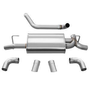 CORSA PERFORMANCE #21013 18-   Jeep JL 3.6L Axle Back Exhaust w/Turndown
