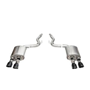 CORSA PERFORMANCE #21267BLK 24- Mustang Dark Horse 5.0L Axle Back Exhaust
