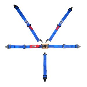CROW SAFETY GEAR #11183AB 5 - Way 2in L&L Pull Up All Way Blue