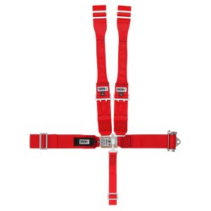 CROW SAFETY GEAR #40062 Harness 3in RH Ratchet Sprint Car Red