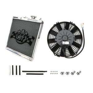 CSF COOLING #2858X Radiator Universal Half Radiator w/Direct Fit