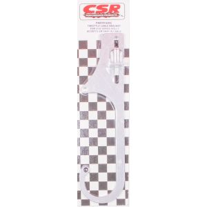 CSR PERFORMANCE #630C 4150 Throttle Cable Brkt GM Snap-In Cable- Clear