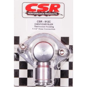 CSR PERFORMANCE #912C Swivel Thermostat Hsng. GM & Mopar 1-1/2in Hose