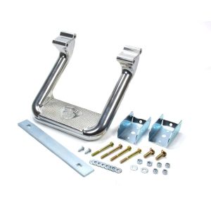 CARR #102522 Hoop II Step Polished Pair