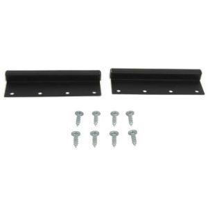 CARR #223411 Gutter-less Mount Kit Bl ack Powder Coat