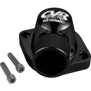 CVR PERFORMANCE #TSH5BK Thermostat Housing GM LS w/ 1-1/2 - Black