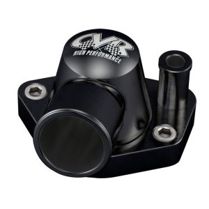 CVR PERFORMANCE #TSH7BK Thermostat Housing SBF 289/302 w/ 1-1/2 Black