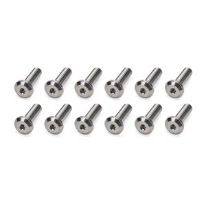 Ti22 PERFORMANCE #TIP1218 Top Plate Titanium Bolt Kit 12 1/4 x 7/8 Button