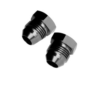 REDHORSE PERFORMANCE #806-06-2 6AN Flare Plug Black 2pk