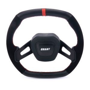 GRANT #686 C8 Performance Steering Wheel Orange Center