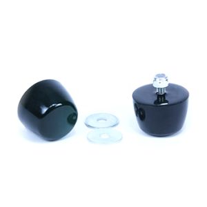 DAYSTAR PRODUCTS INTERNATIONAL #KJ71051BK 87-06 Jeep YJ Hood Bumpers - Black