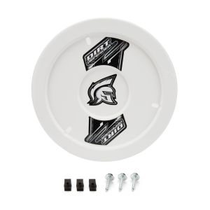 DIRT DEFENDER RACING PRODUCTS #10130-2 Wheel Cover White GEN II