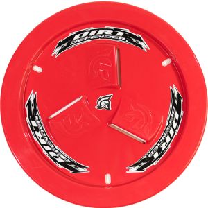 DIRT DEFENDER RACING PRODUCTS #10190 Wheel Cover Red Vented
