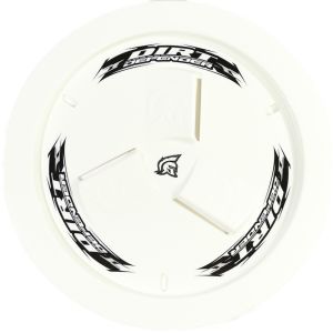 DIRT DEFENDER RACING PRODUCTS #10240 Wheel Cover White Vented