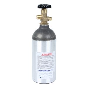 DEDENBEAR #AB25V 2.5lb. CO2 Bottle w/Valve