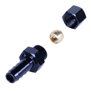 DERALE #13042 Fitting 3/8inTube to 3/8in Barb